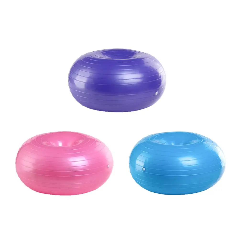 

Balls Pilates Donut Trainer Body Fitness Sports Gym Office Home Balance Fitball Massage Training Workout Exercise Ball