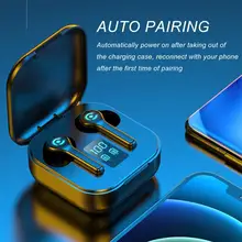 Camaroca 56 HOURS LONG Battery Wireless Bluetooth V5.1 Earphone Colorful Wireless Headphone HIFI Stereo Earbuds Call with Mic