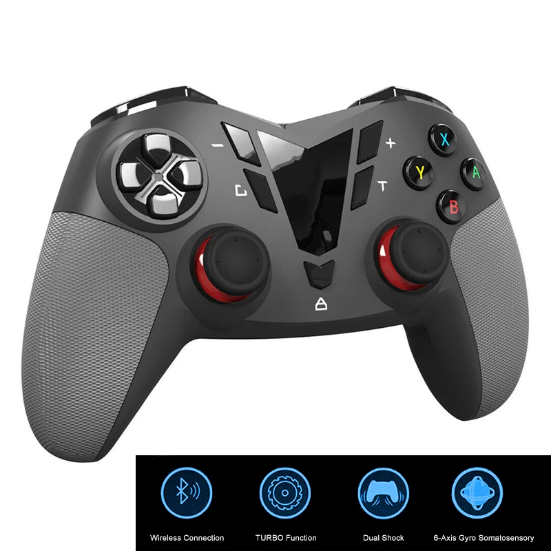 

Bluetooth Pro Wireless Gamepad Controller For Nintendo Switch Pro Console Video Game USB Joystick Joypad For N-Switch 6-Axis