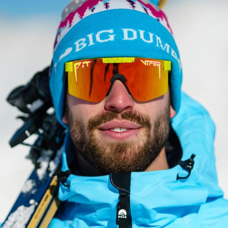 Новая мода негабаритные солнцезащитные очки поляризованные зеркальные Красные