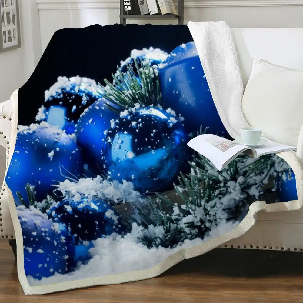 

Новогоднее покрывало NKNK для кровати в виде ламбрекен, одеяла в виде свечи для кровати, модное одеяло с 3D принтом