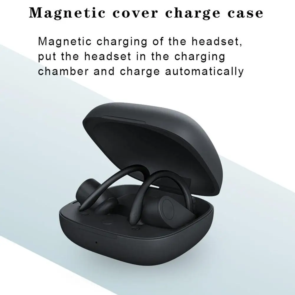 

Aoogoor B10 Bluetooth Sports Earphone Wireless Headset In-Ear Stereo Bluetooth 5.0 Smart Earphone Wireless Charging