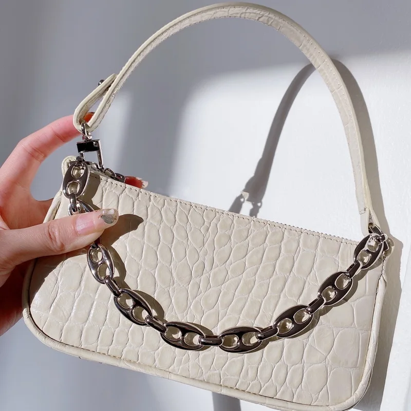 Кожаная сумка на одно плечо с принтом ящерицы миниатюрные винтажные дамские