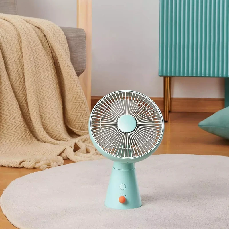 Youpin Desktop Fan 4 Mode Portable Rechargeable Home and Office Low Noise Cooling Electric USB Charging | Электроника