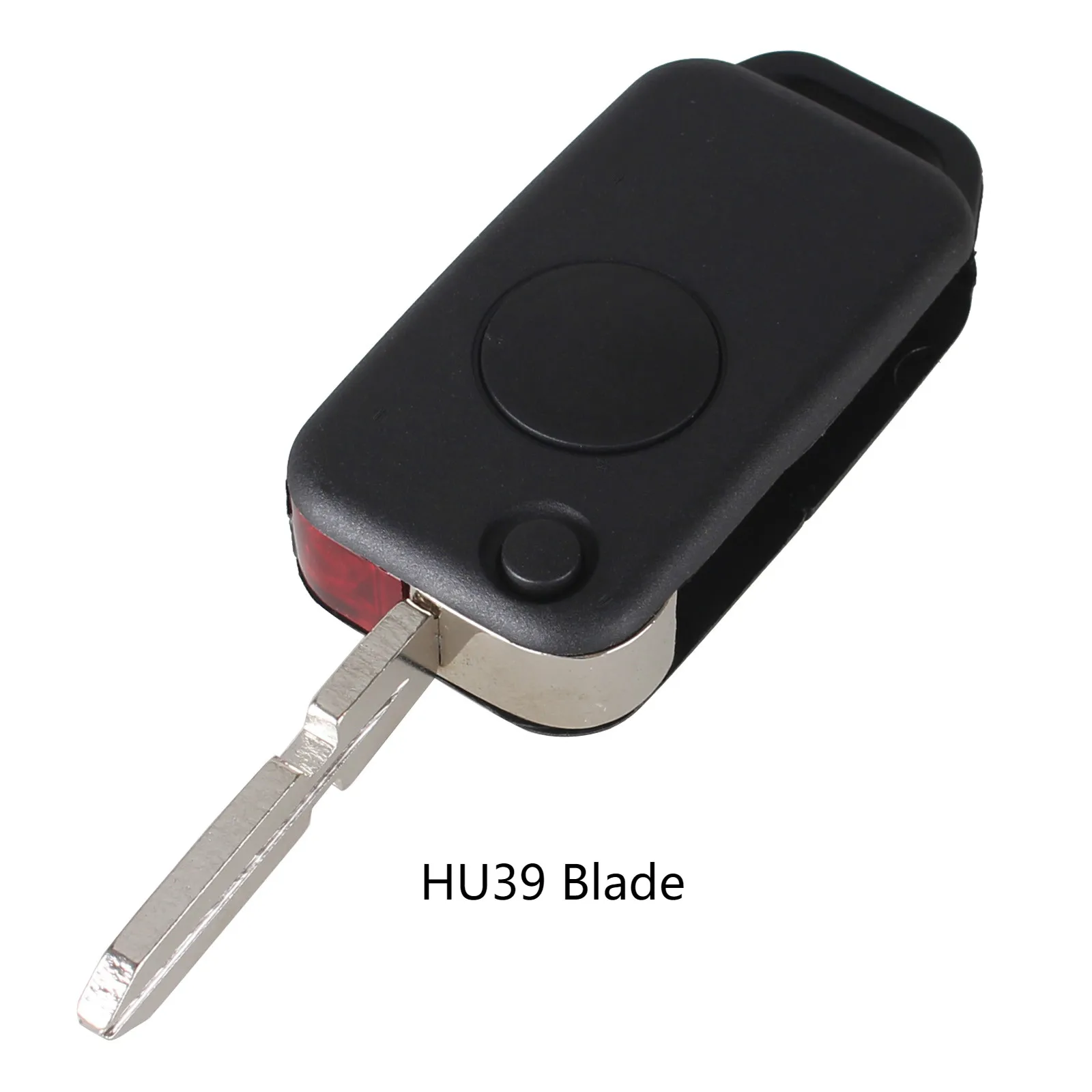 1B HU39 KEYYOU 1/2/3/4 кнопки дистанционного ключа чехол складной чехол для ключей на застежке для Mercedes Benz C, E, S, ML SL ML55 AMG S500 SL500 W168 W124 ключ - Цвет: 1B HU39