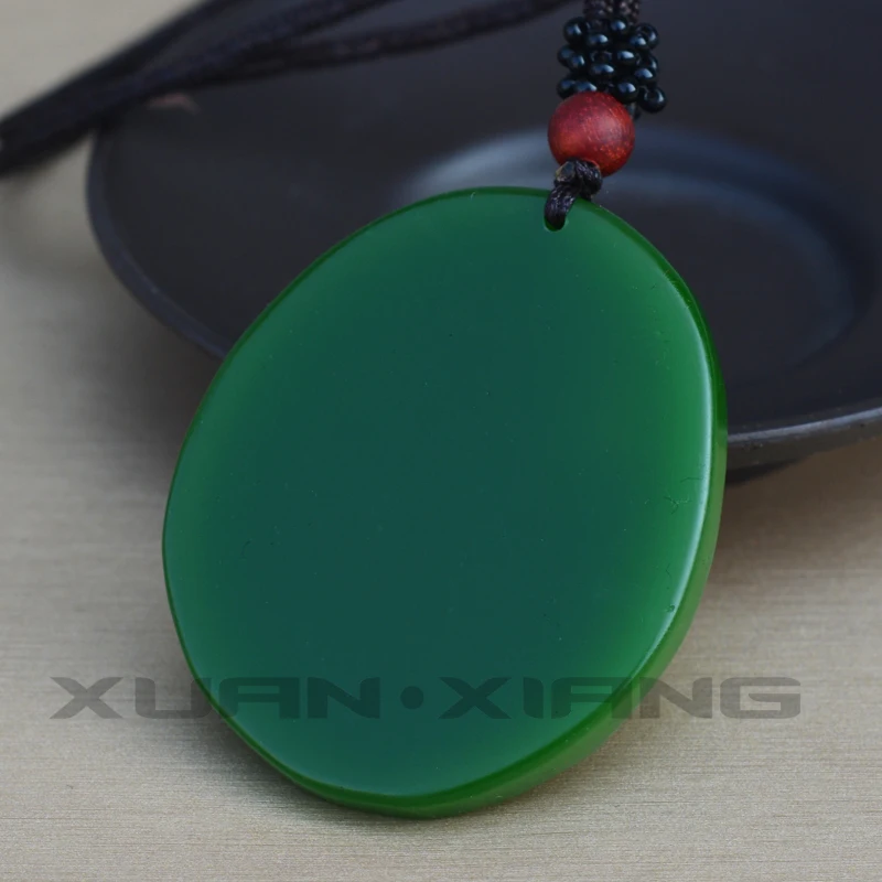 Прямая поставка натуральный зеленый нефрит резной покровитель Святой матреи