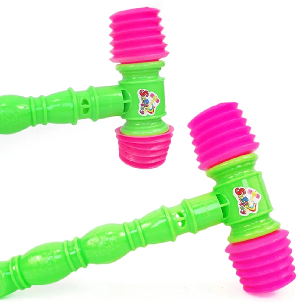 2 предмета весёлые Детские Пластик свисток молоток игрушки для малышей 25 см и