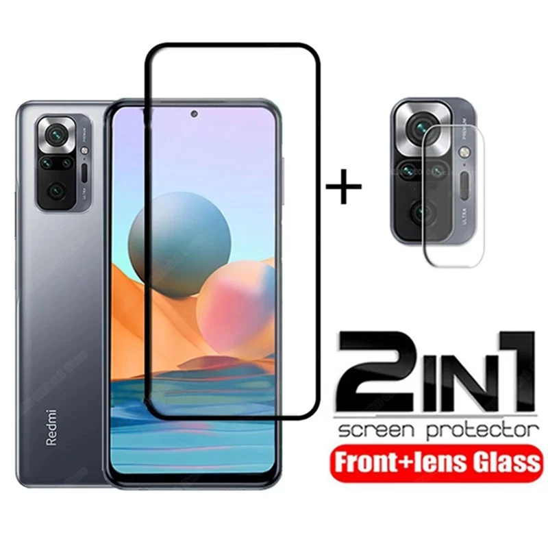 

2-in-1 tempered glass screen saver for redmi note 10 pro and tempered glass screen saver for redmi note 10 Pro Max note 9 9t 10