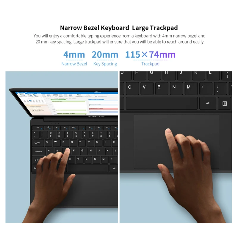 Verkauf Teclast F6 Laptop Intel Gemini See N3350 8GB RAM 128GB SSD Windows10 13.3