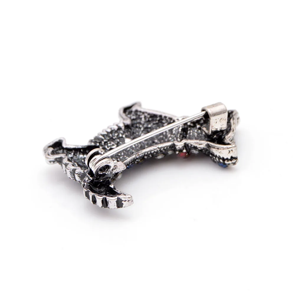 

Young Tulip Creative Fancy Style Exquisite Dog Women's Brooch Pin Rhinestone Crystal Ladies Clothes Jewelry For Kids Gift