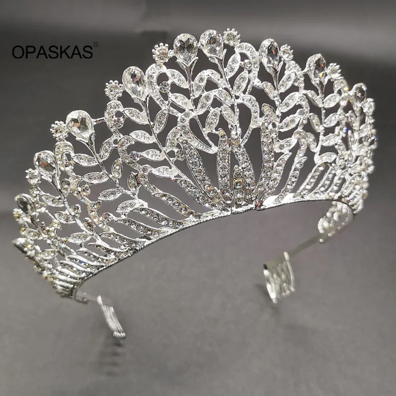 

Bridal Tiara European and American Baroque Bridal Crown Tiara Diamond Hair Accessories Princess Crown Wedding Dress Accessories