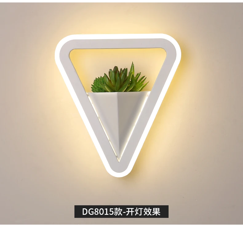 

Nordic Wall Lamp Bedside Lamp Creative Personality Dimmable Bedroom Lamp Modern Minimalist Living Room Wall Staircase