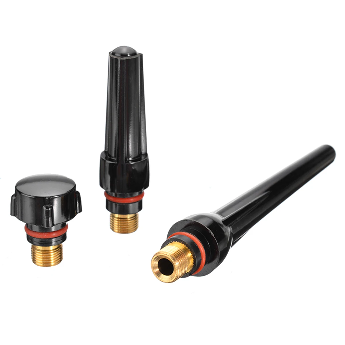 3pcs TIG Welding Machine Accessories Torch Long Mid Short Tig Back Caps 57Y02 57Y03 57Y04 For WP-17/18/26 Series | Инструменты