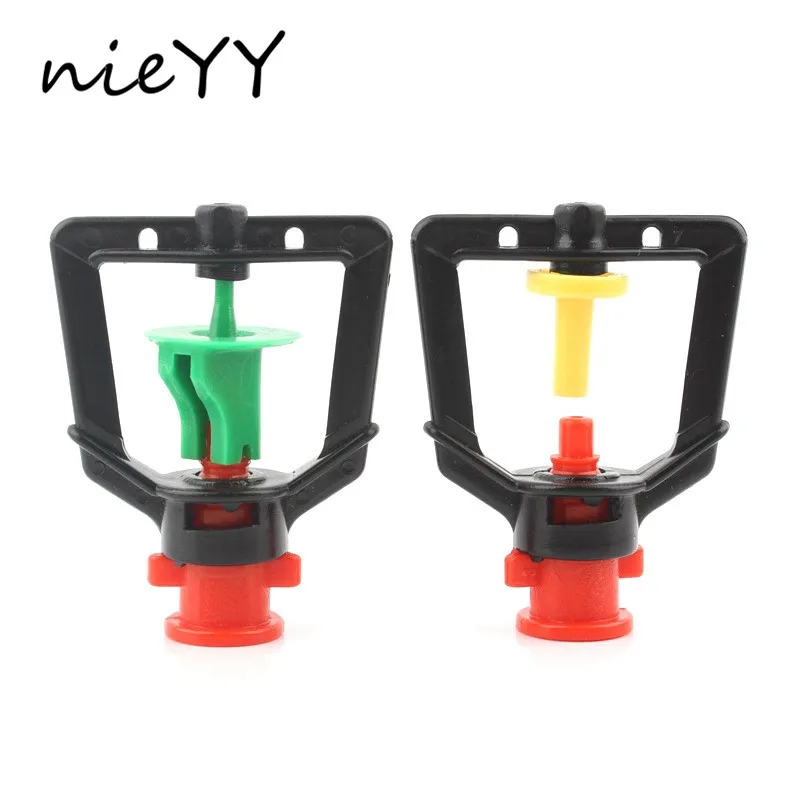 10 шт 360 градусов распылитель сопла микро регулируемые спринклеры садовые