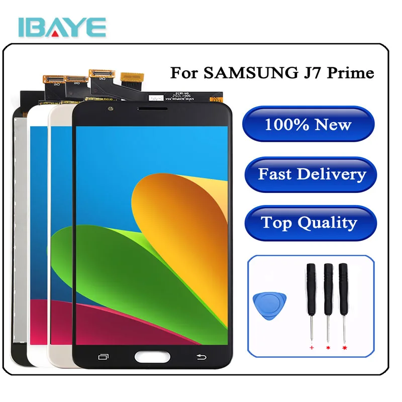 AAA для SAMSUNG GALAXY J7 Prime lcd G610 G610F G610M дисплей с сенсорным экраном дигитайзер Замена 5