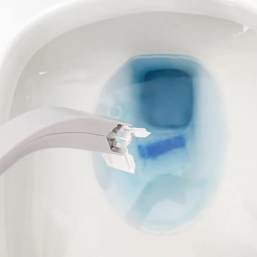 Щетка для унитаза с резиновой головкой настольная силиконовая щетка длинной