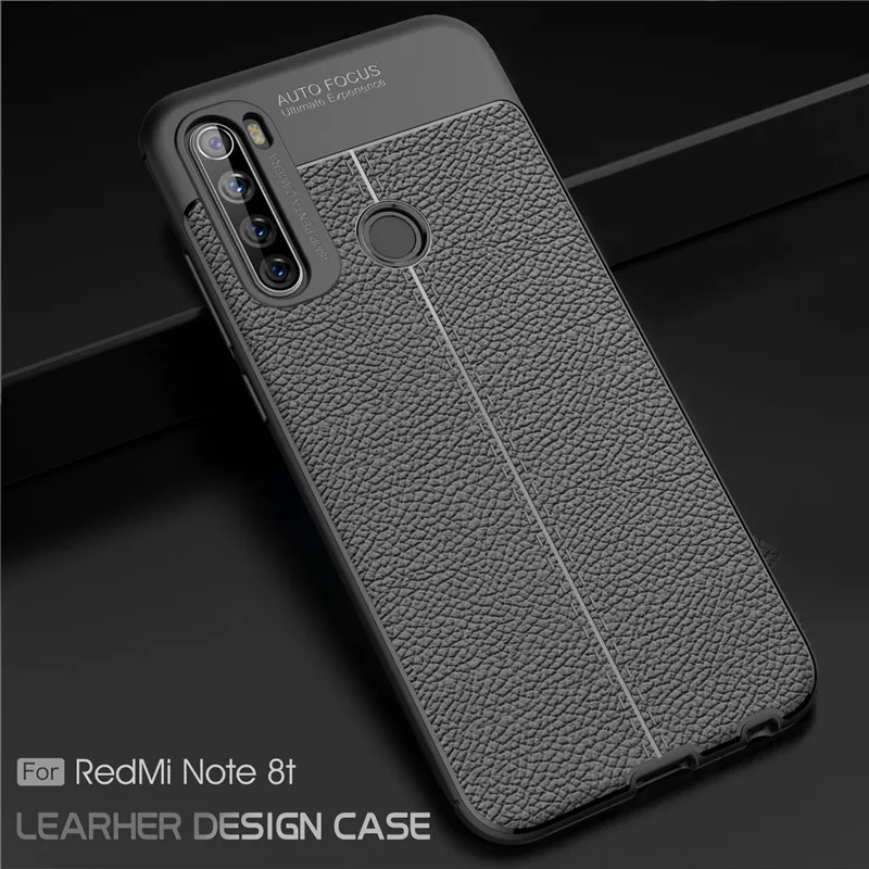 Для Xiaomi Redmi Note 8T чехол силиконовый ударопрочный для телефона задняя крышка Funda |