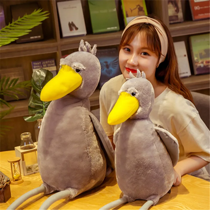 

Long-legged whale head stork stuffed animals soft toys baby toys anime plush juguetes nia home decoration pluszaki wholesale