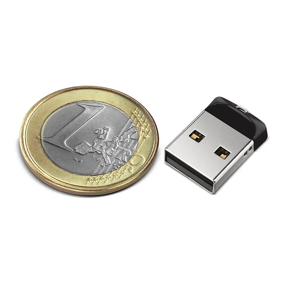 SanDisk Cruzer Fit USB флеш накопитель 32 ГБ CZ33 16 8 мини накопители 64 2 0 Флешка карта памяти