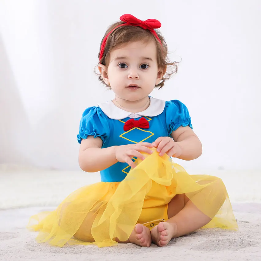 Детский костюм принцессы Эльзы и Анны на Возраст 3-6 месяцев | Тематическая одежда