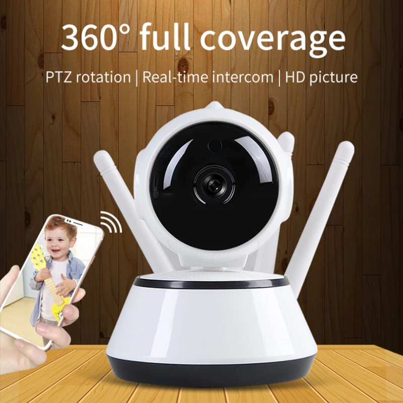 720P IP Камера WI-FI Беспроводной умный дом безопасности CCTV Мини радионяня защиты |