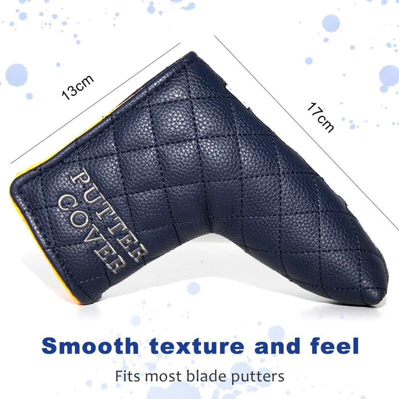 Чехол с клюшкой для гольфа чехлы головы кожаный чехол Магнитный Бесплатная