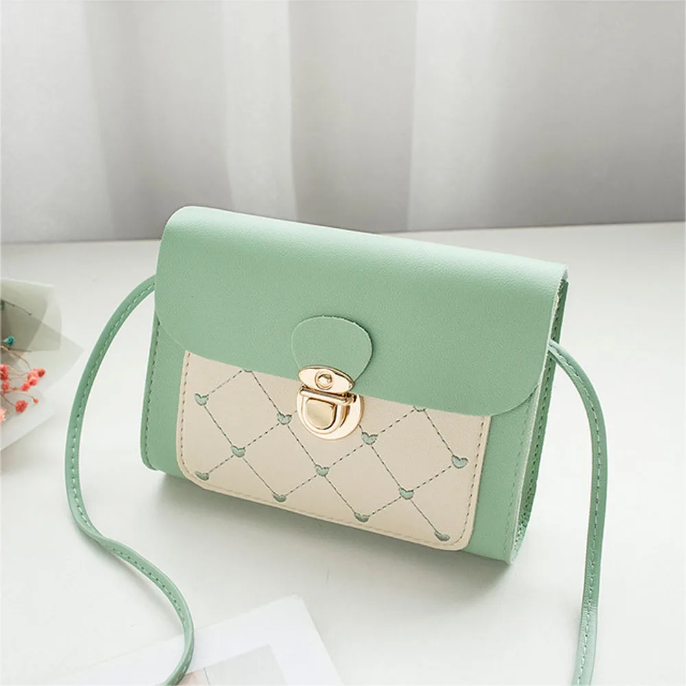 Женские сумки кошелек полиуретановая Наплечная Сумка-тоут сумки-мессенджер