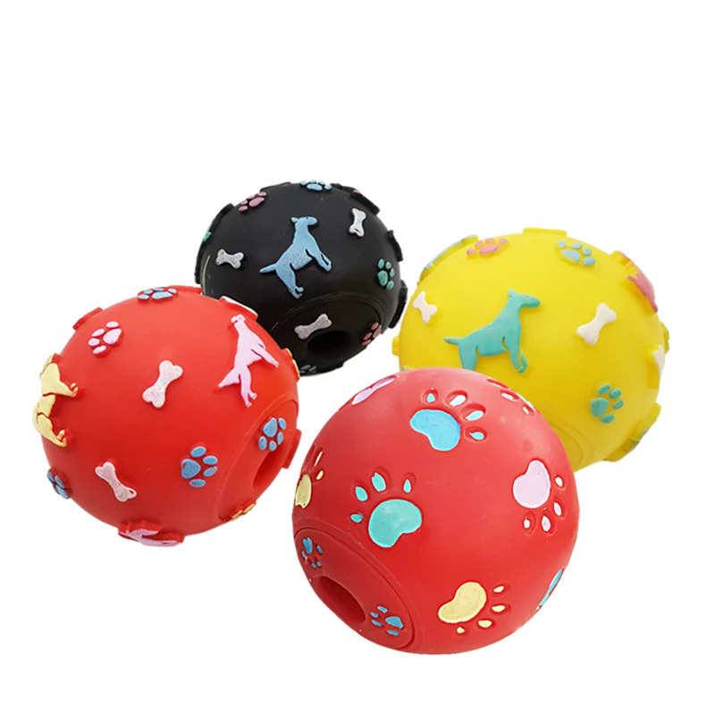 Игрушка для домашних питомцев интерактивный мяч прорезывания зубов у маленьких
