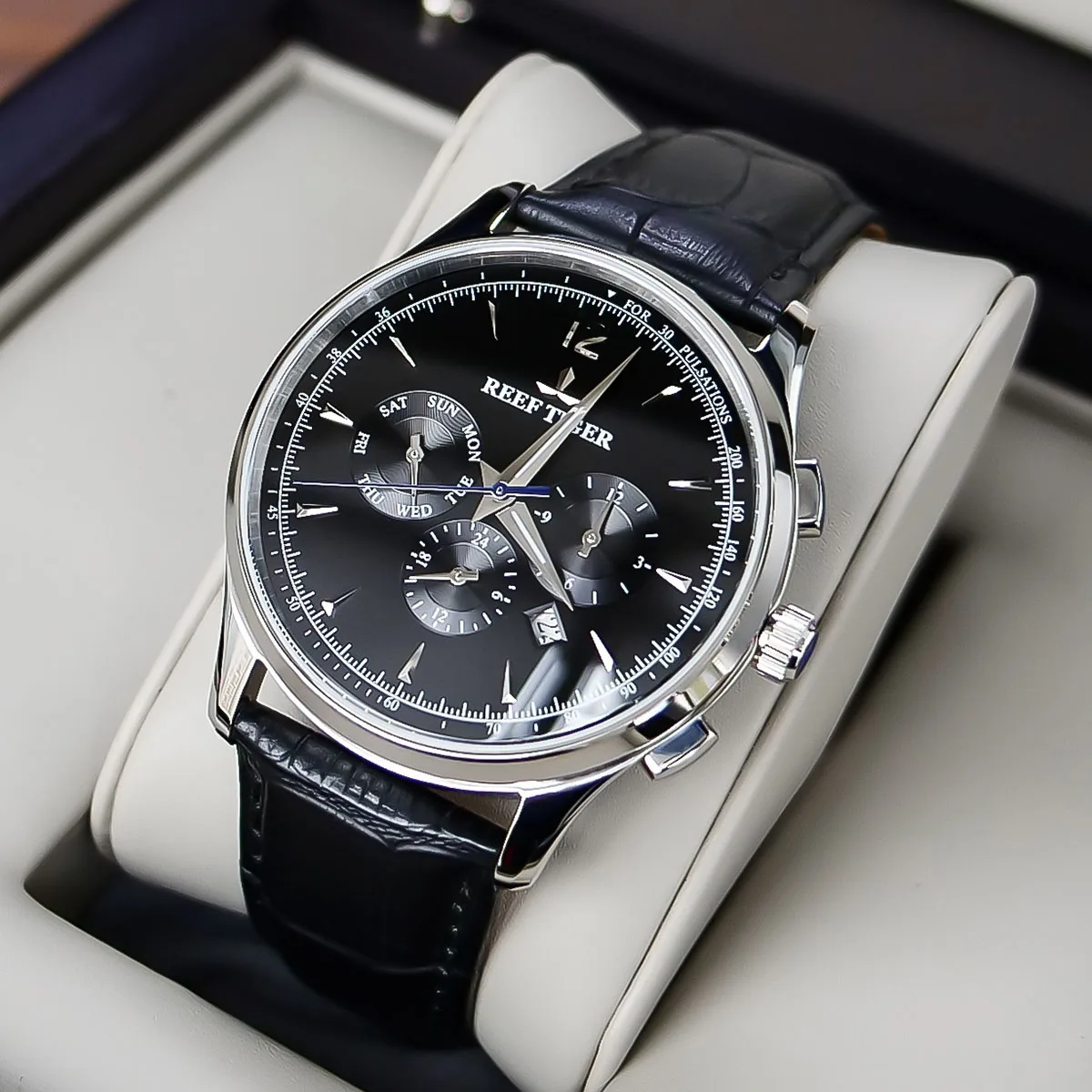 Новый Риф Тигр/RT механические Повседневное часы для Для мужчин