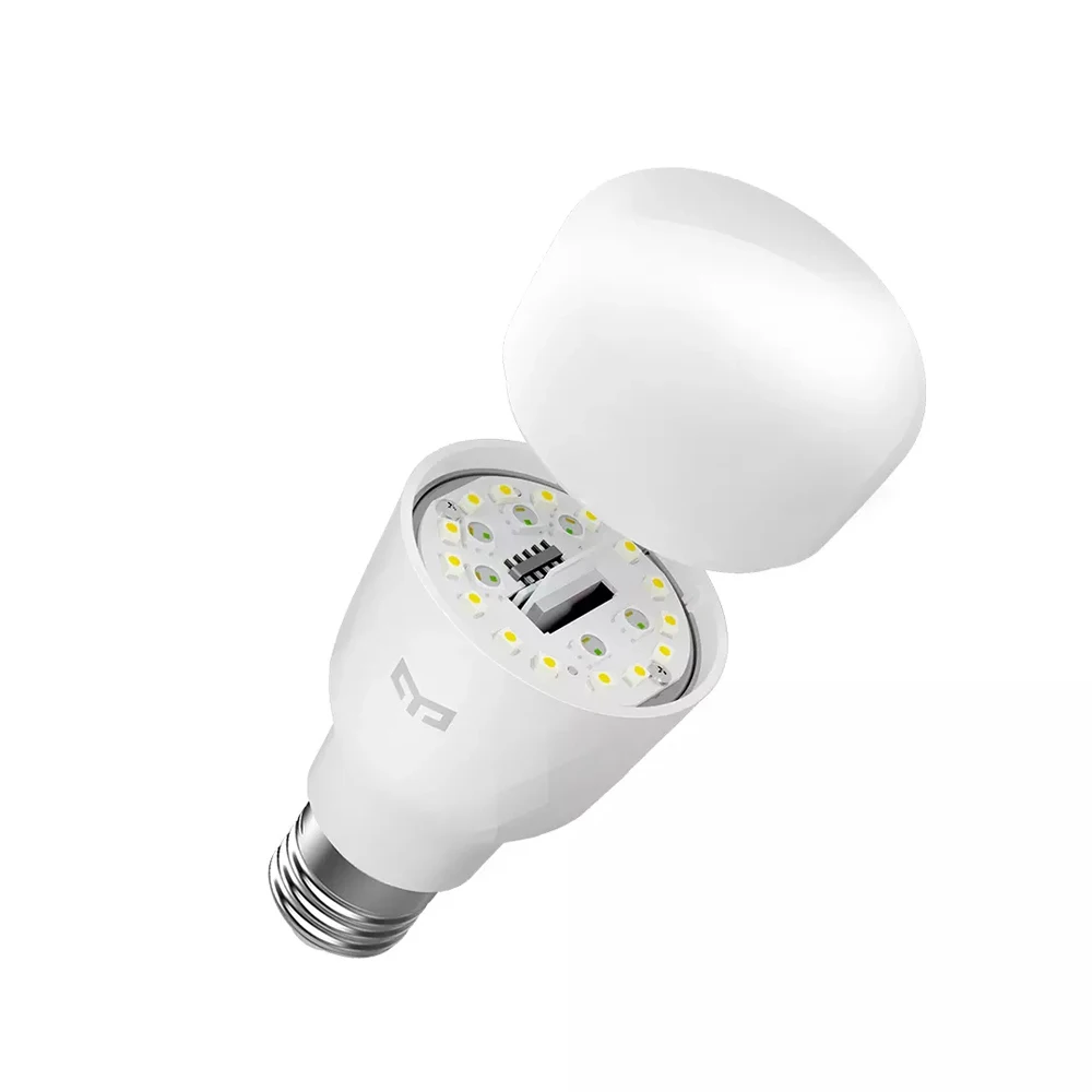 Умная Светодиодная лампа Yeelight 1S красочная YLDP13YL 800 люмен 8 5 Вт E27 лимонный цвет