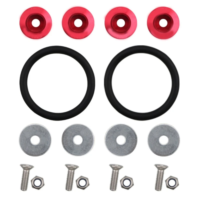 G99F JDM-Быстросъемные крепежи фиксированная фотоалюминиевая Крышка для бампера