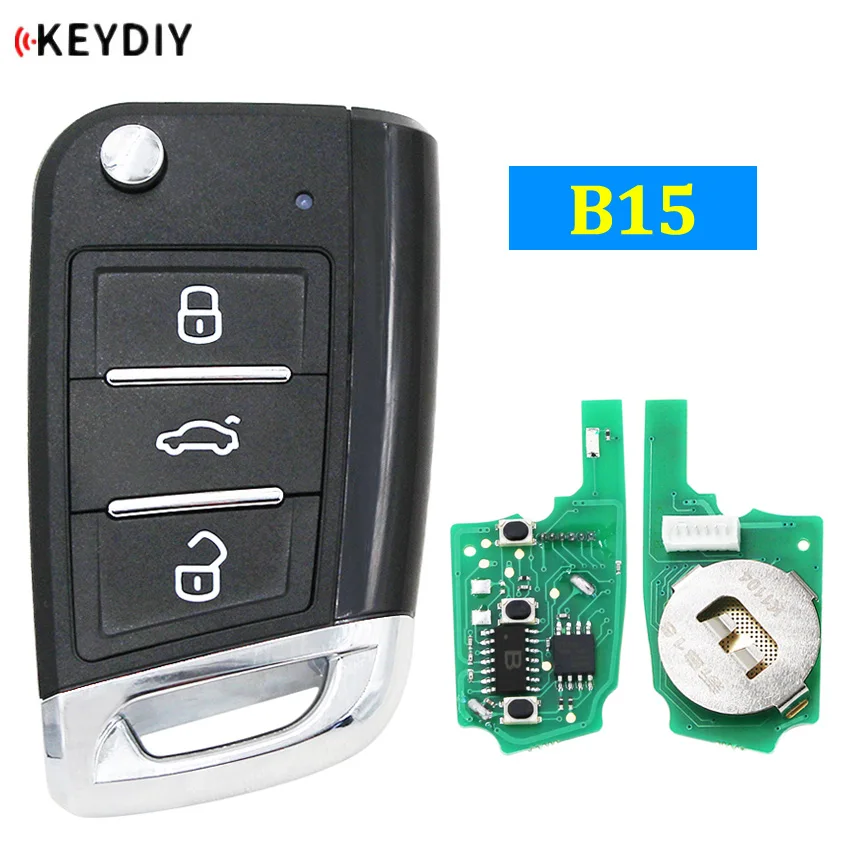 B15 3 кнопочный пульт дистанционного управления KD ключ MQB стиль дистанционный