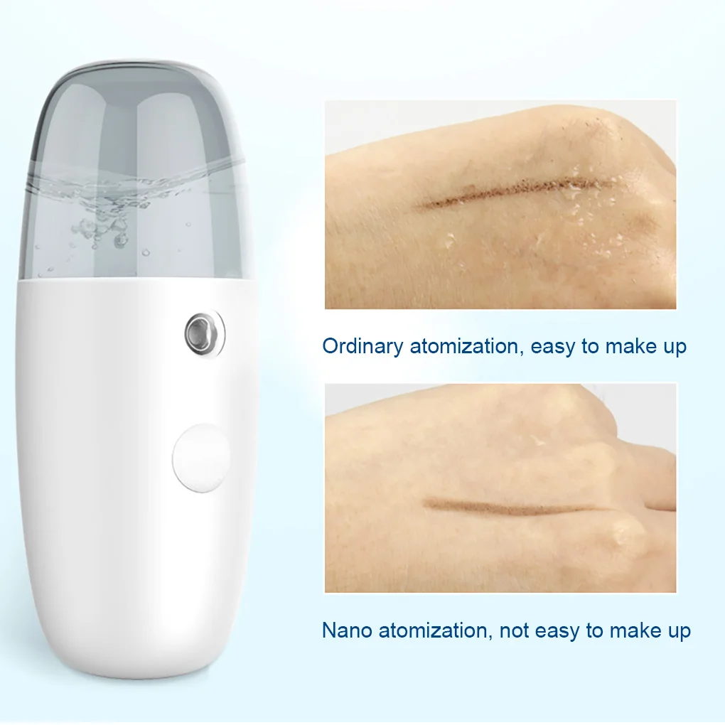 1pcs Handy Face Sprayer USB Atomization Water Mister Portable Humidifier Skin Care Women Daily Moisturizer Tool | Бытовая техника