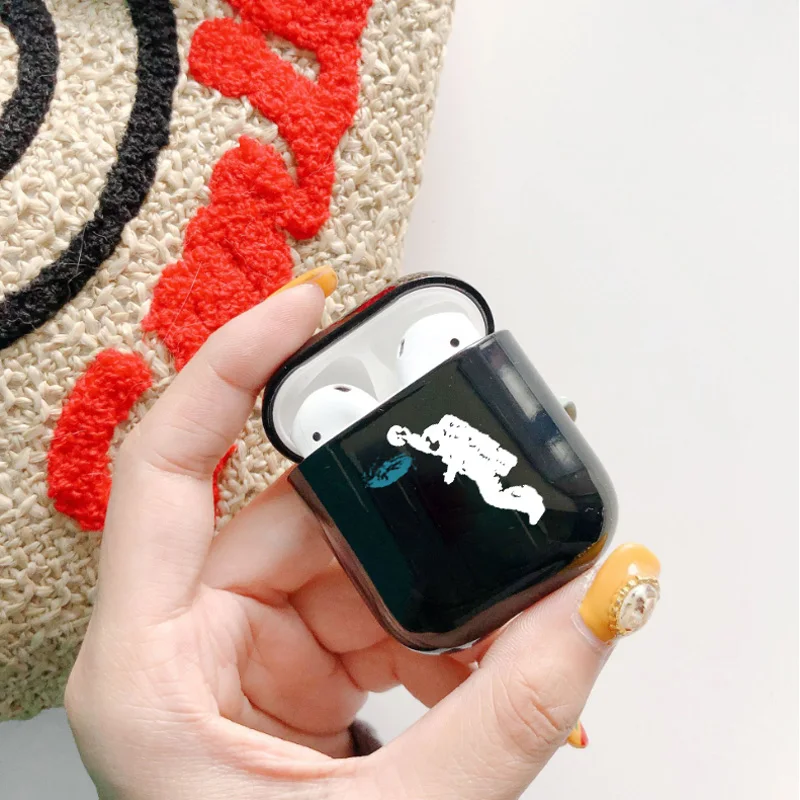 Мультяшные милые Air Pods чехол для Apple airpods чехол Роскошный Космос астронавт Bluetooth наушники чехол для Airpods наушники Жесткий