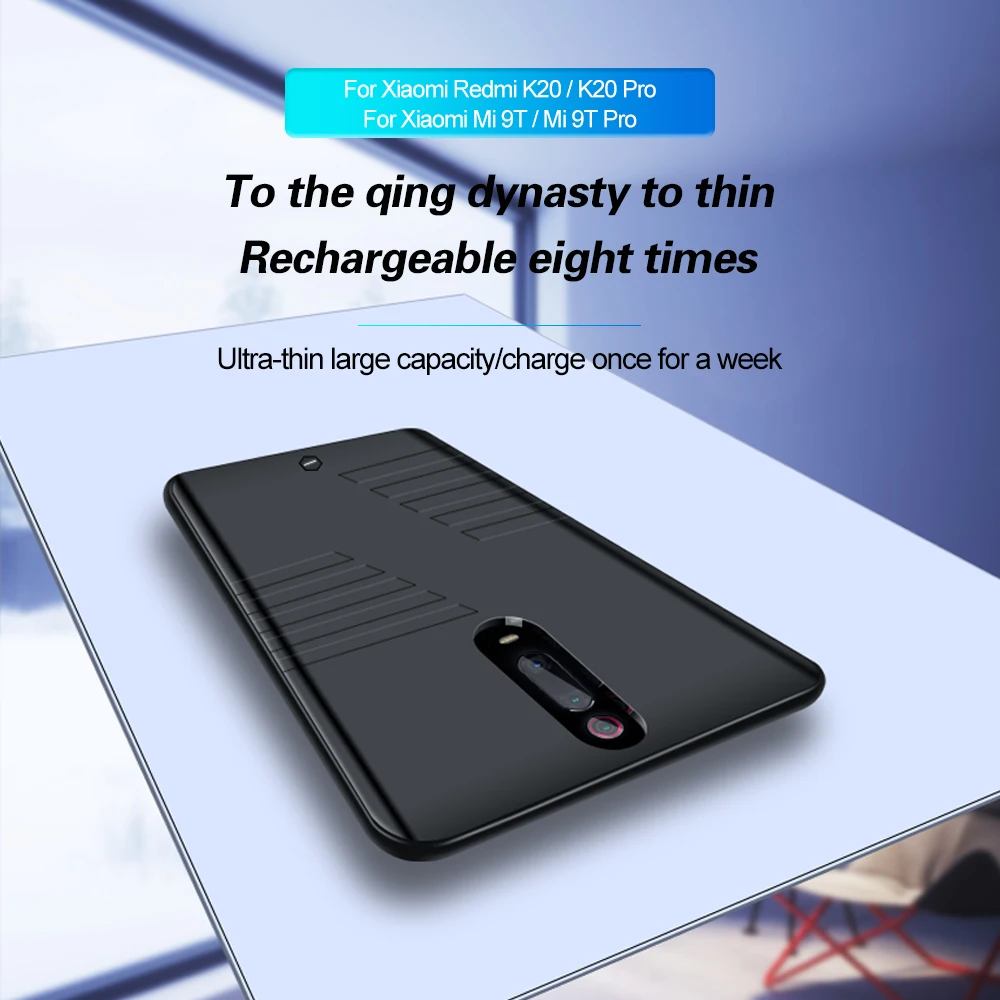Чехлы с зарядным устройством на 6800 мА · ч для Xiaomi Redmi K20 Pro чехол внешним