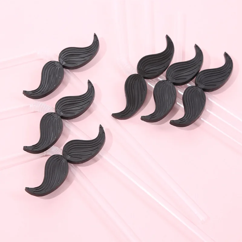 Beard straws Party funny creative Photograph props novelty strange | Дом и сад