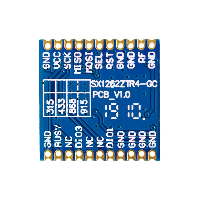 Модуль беспроводной связи LORA SX1262TR4 433 МГц RF передатчик данных и модуль