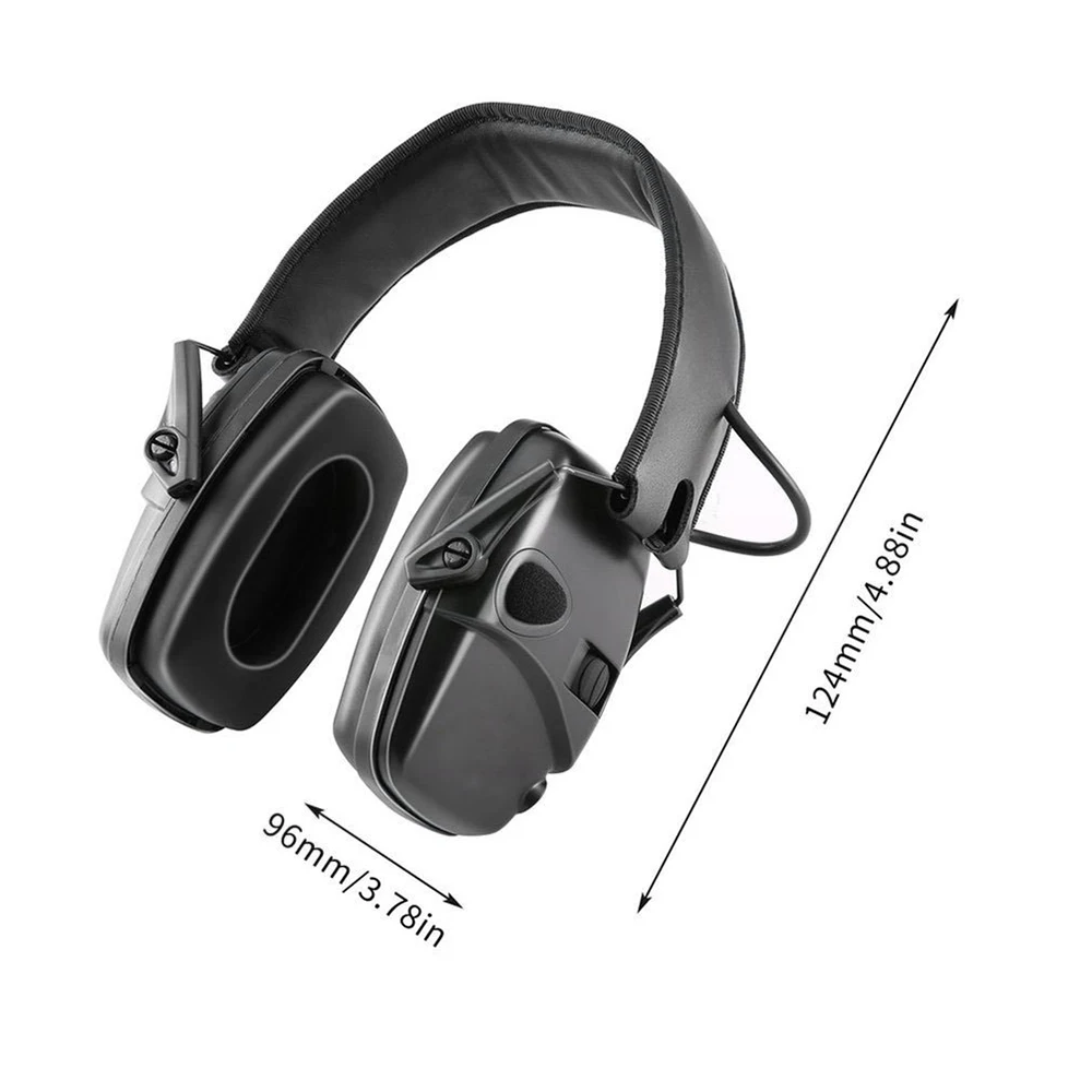 

Tactical Shooting Electronic Earmuffs Shooting Headphones Noise Reduction Hearing Protection Ear Protection Outdoor Activities