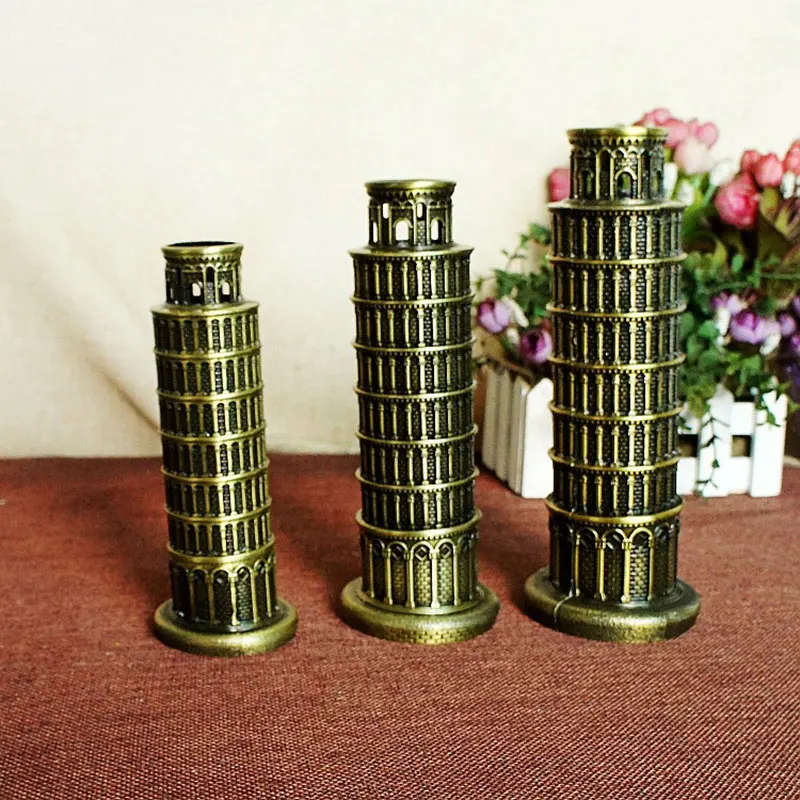 Пизанская башня Италия металлические аксессуары для украшения дома