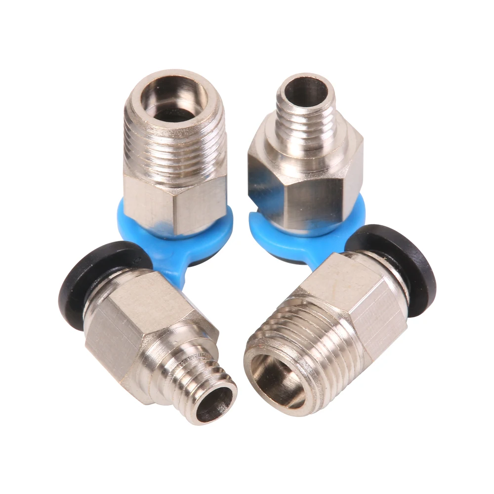 Детали для 3D принтера пневматические разъемы Bowden Extruder J head Hotend OD 4 мм или 6 ПТФЭ