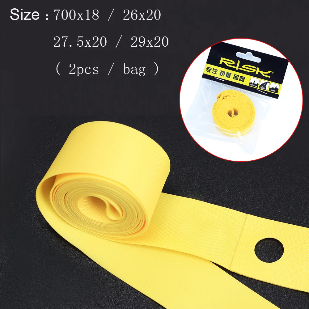 2 шт. прокладка для шин велосипеда из ПВХ | Спорт и развлечения