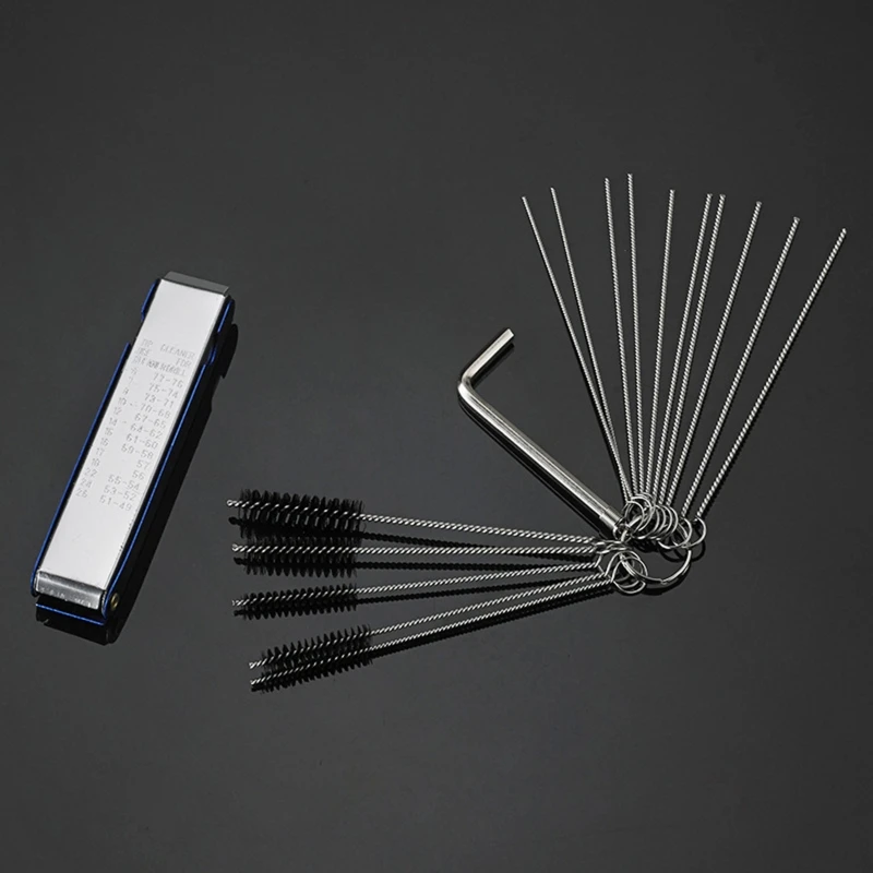 

Carburetors Cleaning Tool Kit Carbon Dirt Jet Remove Cleaner for Motorcycle ATV X6HC