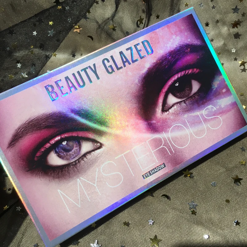 Beauty Glazed 18 оттенков блестящие тени для век Палитра матовые мерцающие пигментов
