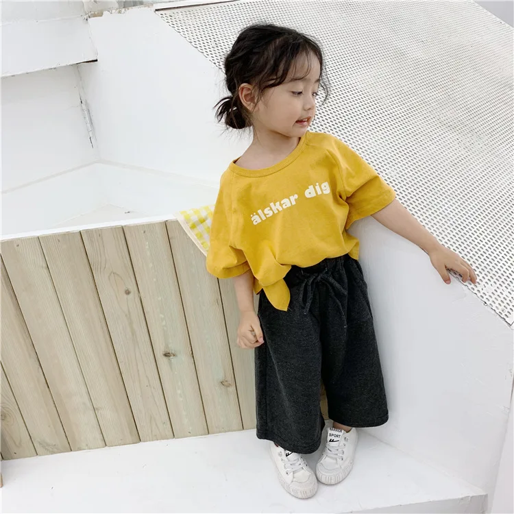 Футболка с длинным рукавом и принтом для мальчиков девочек 1 6 лет осень