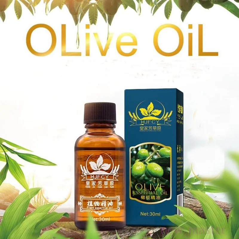 

30ml Plant Essential Oil Ginger Lavender Olive Lemon Skin Body Oil Care Body Moisturizing Oil Massage SPA Massage Body D1V5