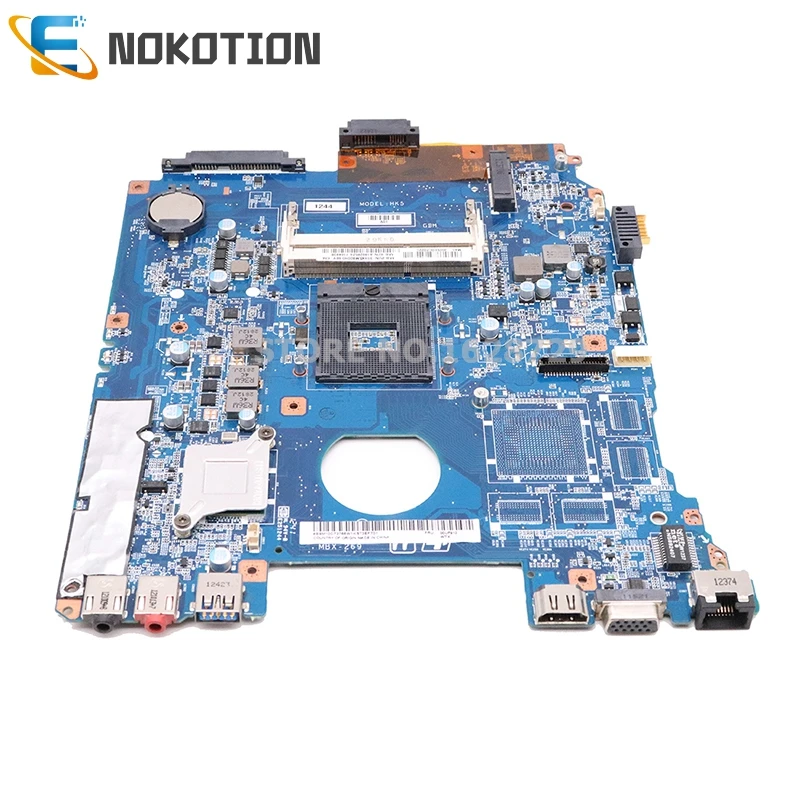 NOKOTION материнская плата для ноутбука sony vaio SVE15 SVE151 SVE15112FXS MBX-269 DA0HK5MB6F0 A1876097A A1892852A HM76 DDR3 основная плата