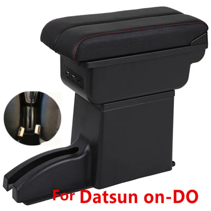 For Datsun on-DO Armrest Box mi-DO USB Charging heighten Double layer | Автомобили и мотоциклы