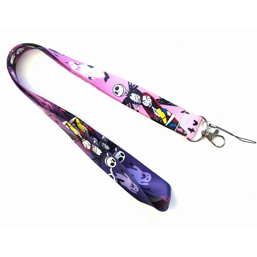 Значок шеи полиэстер Хэллоуин талреп ID карты держатель мобильного телефона
