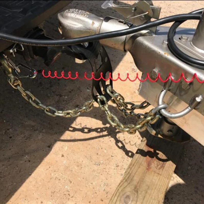 

Trailer Spring Rope Safety Buckle,Zip 4 Foot Breakaway Cable 80-01-2140