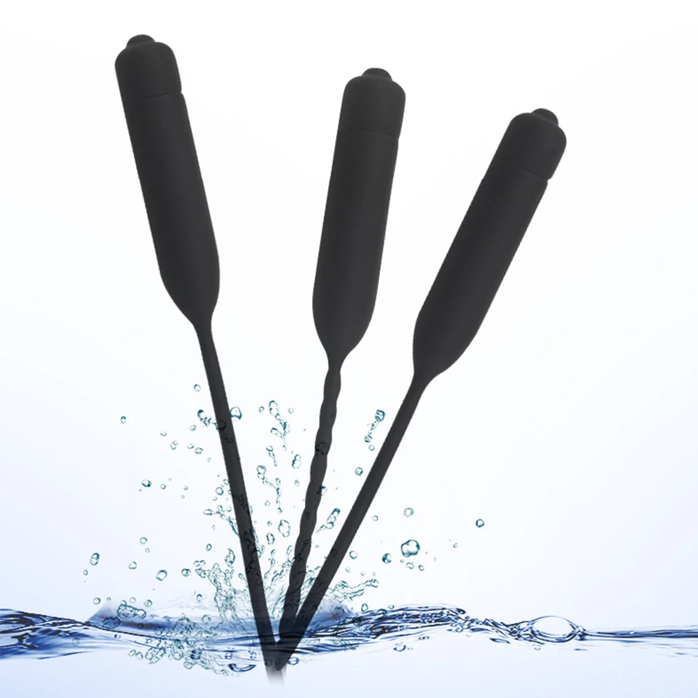 VETIRY Urethral Vibrator Catheter Penis Plug Sex Toys for Men Adult Vibrating Insert Urethra Sound Dilator | Красота и здоровье